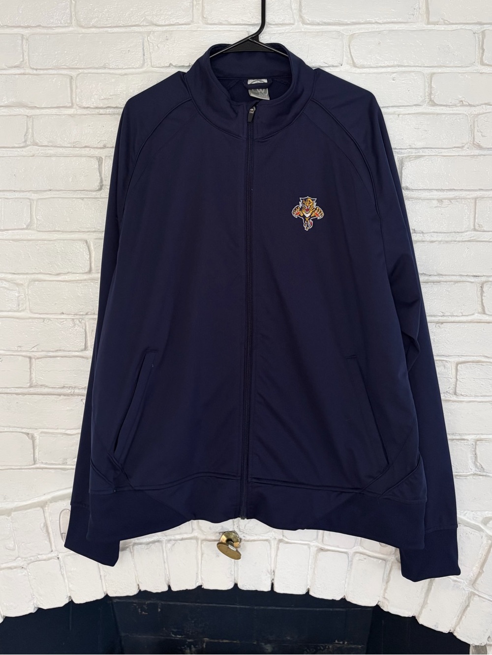 Florida panthers nhl full zip size extra large blue
